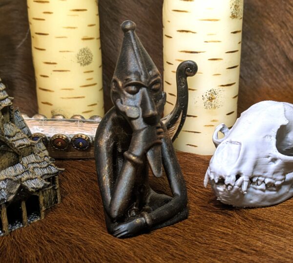 The Rällinge statuette of Freyr in Resin