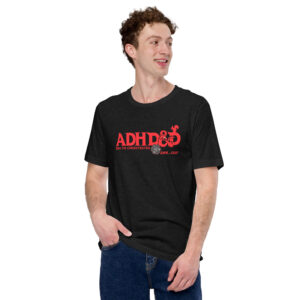 Roll for Concentrain adhd&d Unisex t-shirt