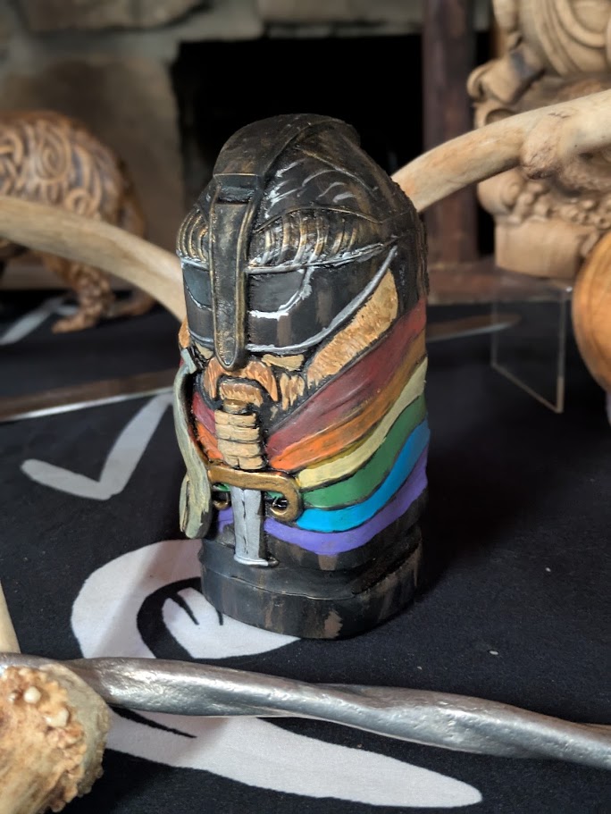 Heimdall - godpole statue - Image 2