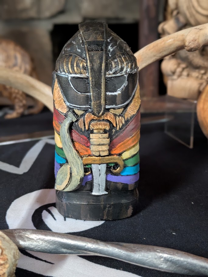 Heimdall - godpole statue